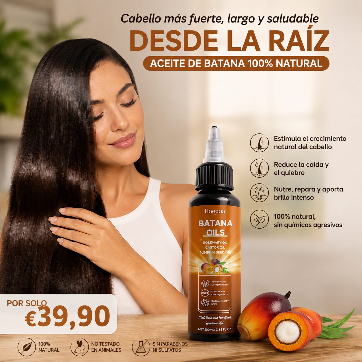 Aceite de Batana - 100 ml.