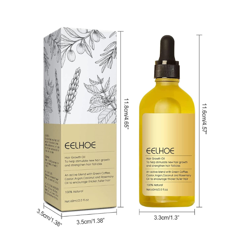 Aceite Esencial Capilar Vegano - 60 ml.
