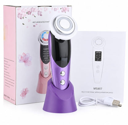 Masajeador Facial 7 en 1, con EMS.