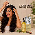 Aceite Esencial Capilar Vegano - 60 ml.