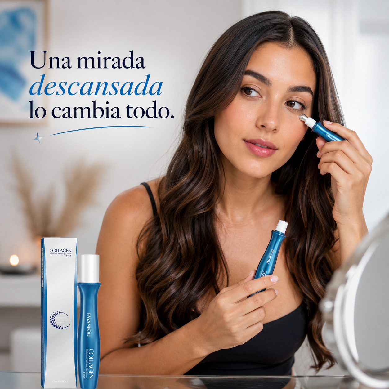 Sérum Contorno de Ojos - Blanqueante con Colágeno - 15 ml.