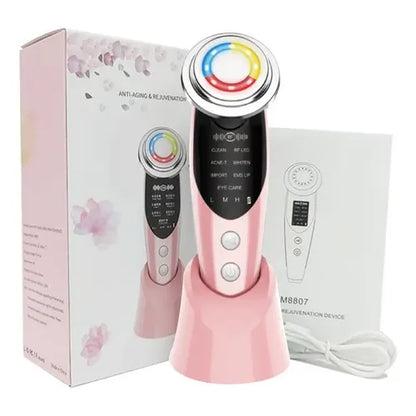 Masajeador Facial 7 en 1, con EMS.