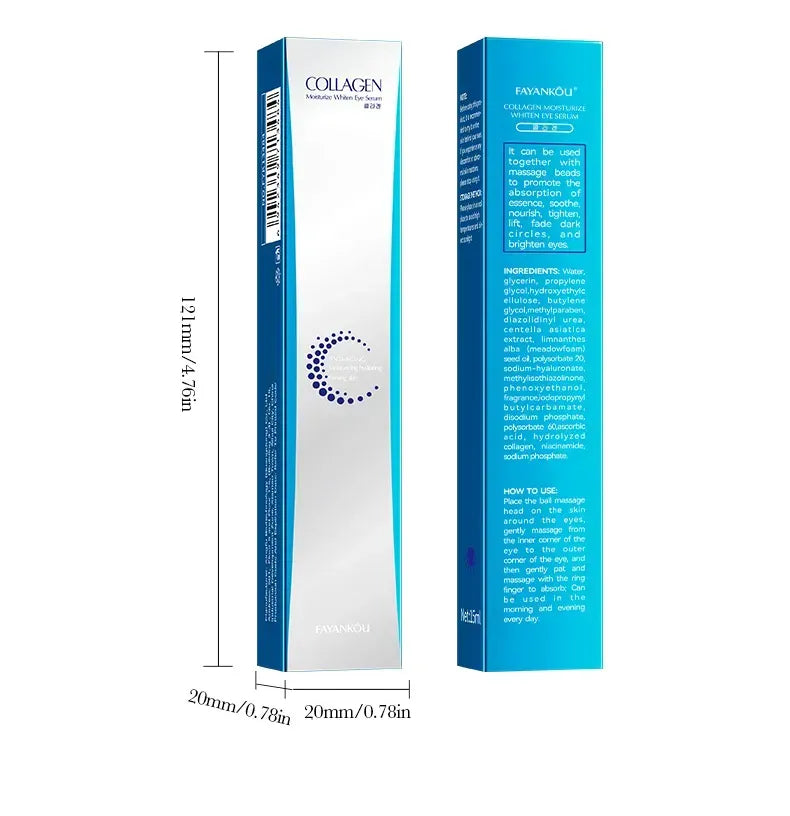 Sérum Contorno de Ojos - Blanqueante con Colágeno - 15 ml.